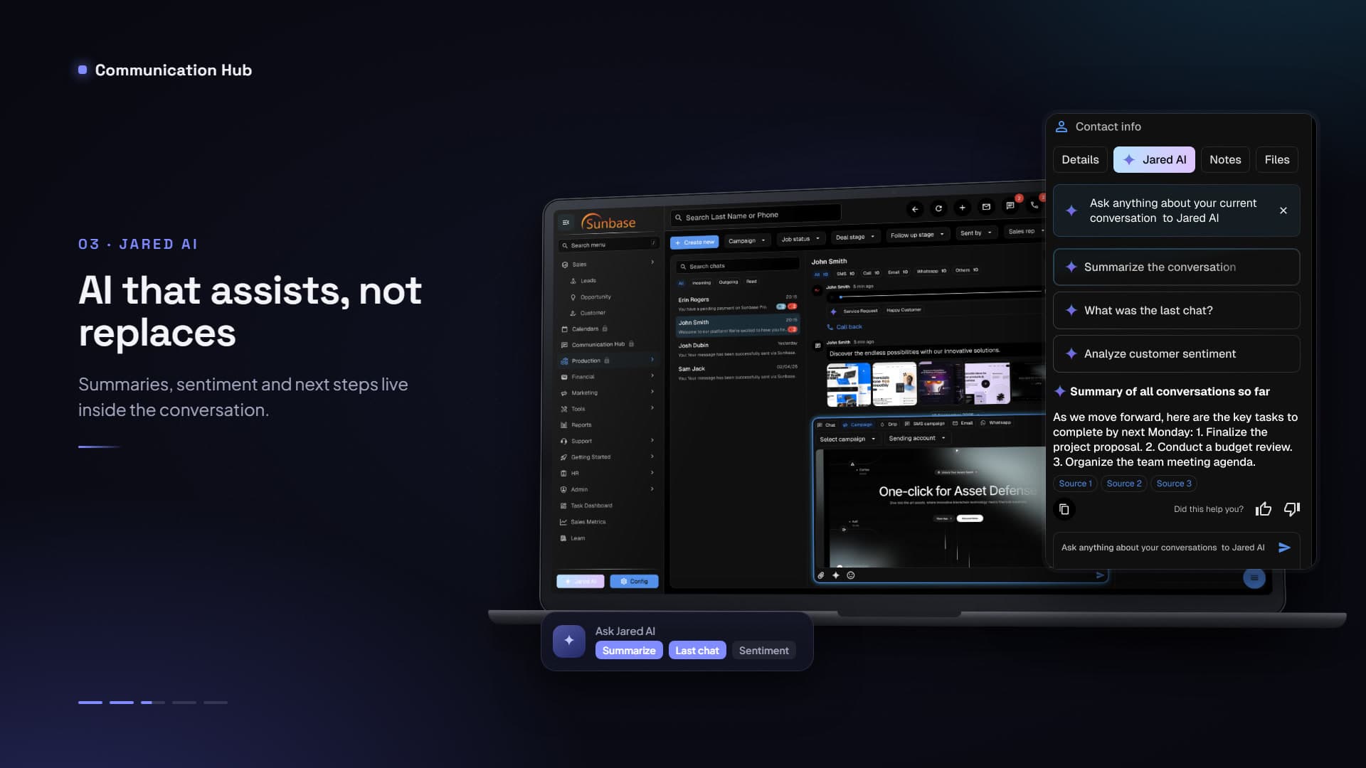 Communication Hub product demo